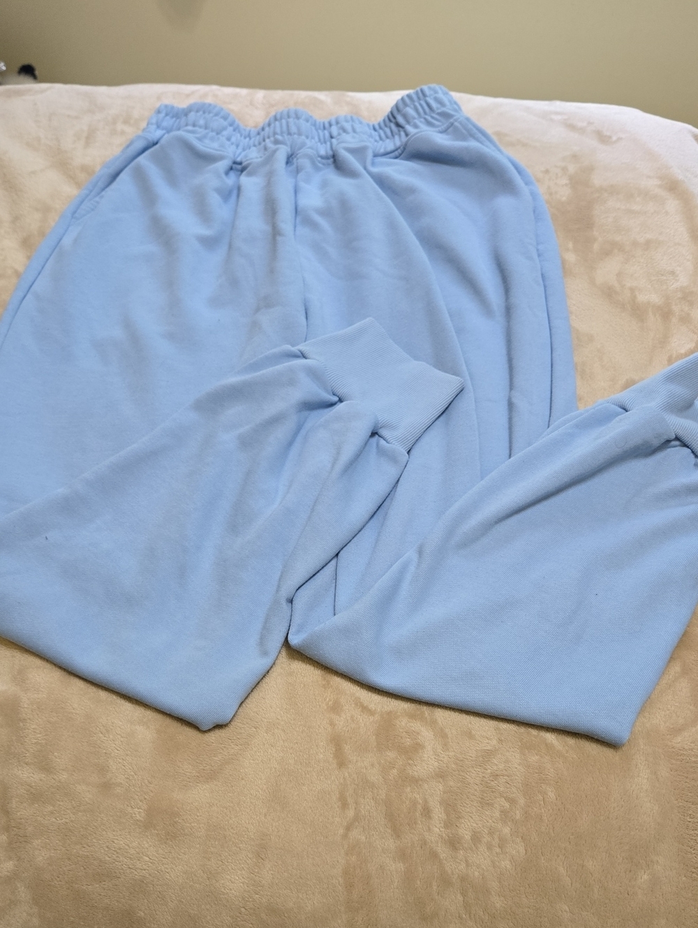 Women’s Light Blue Jogger Sweatpants